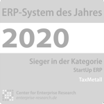 Siegel ERP-System des Jahres